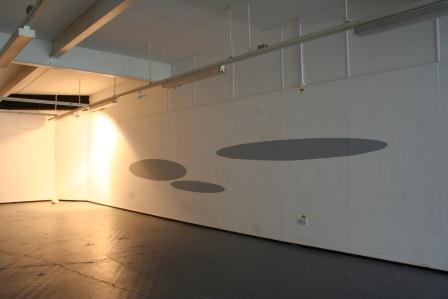 Proposal.Household paint on gallery wall. Dimensions variable.