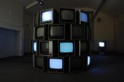 Life By Proxy. 48 Analogue television audio visual installation.
