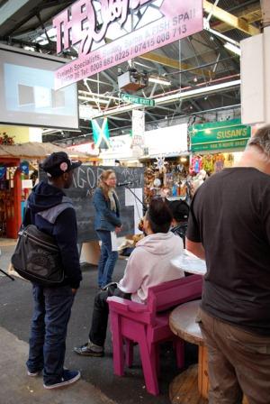 NW at agora audience