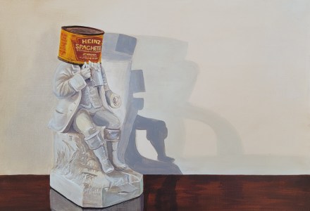 Mr Spaghetti. After Umberto Boccioni (2023) Acrylic on Board